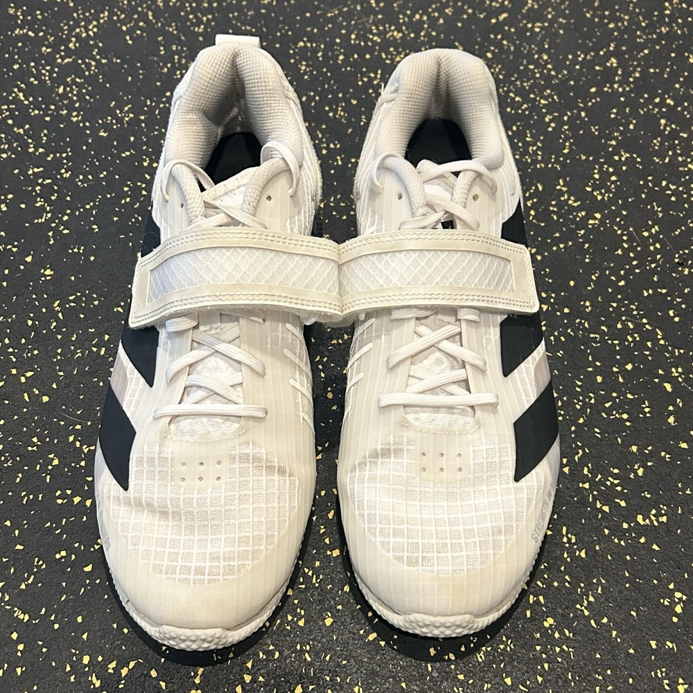 Adidas Adipower Weightlifting / Lifters 3 - White/Black GY8926 - US SZ 8 Men’s - Picture 4 of 6